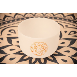 Solfeggio Crystal Singing Bowl 12",174 Hz, F#3