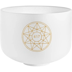 Solfeggio Crystal Singing Bowl 10