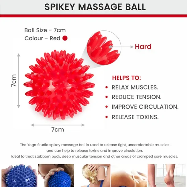 Spiky Massasjeball - 7 mm