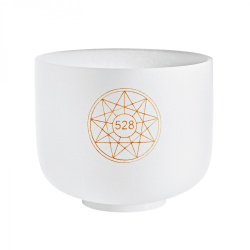 Solfeggio Crystal Singing Bowl 8", 528Hz, Note C#5