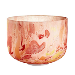 Marble Singing Bowl 10", Sacral Chakra