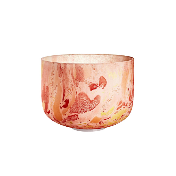 Marble Singing Bowl 10", Sacral Chakra