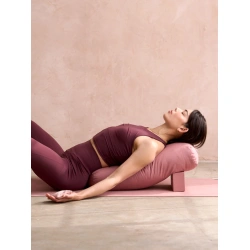 Bolster Firkantet - kologisk Bomull, Rose Quartz