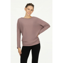 Budhi Longsleeve Yoga Shirt - Fireclay