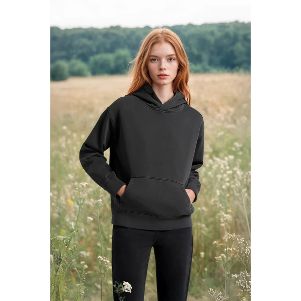 Angel Wings Hoodie - Faded Bone