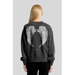 Angel Wings Sweather - Faded Bone