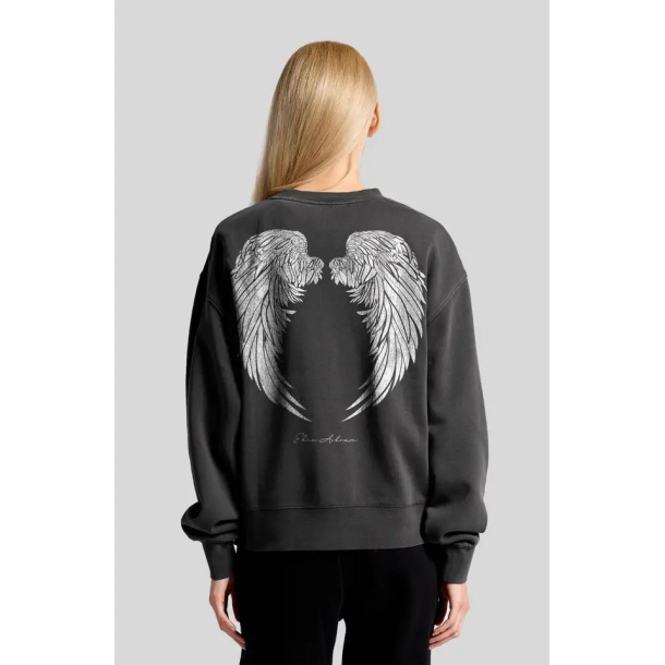 Angel Wings Sweather - Faded Bone