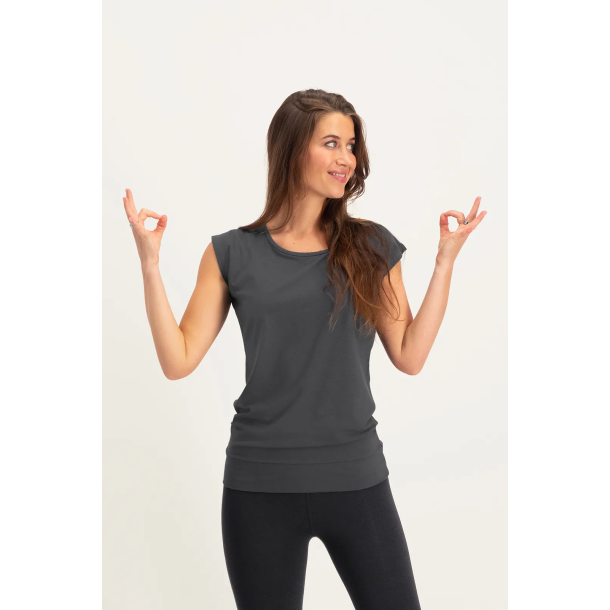 Asana Tee - Ash