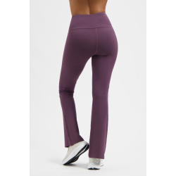 Aura flared yogapants - Berry