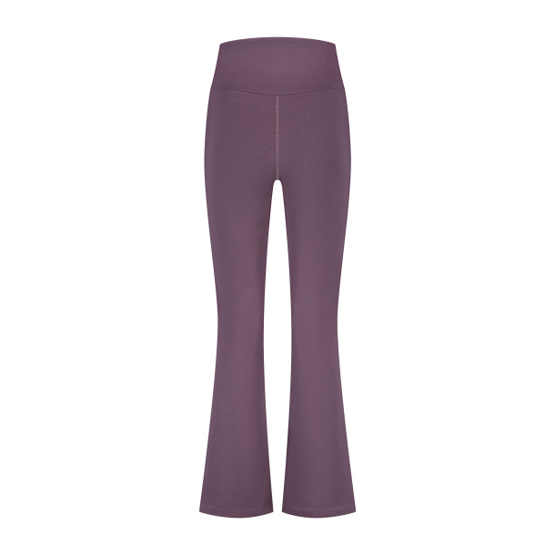 Aura flared yogapants - Berry