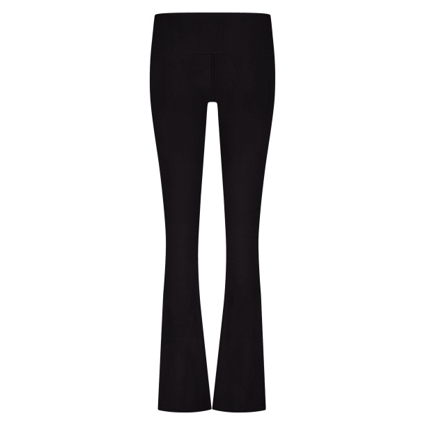 Aura flared yogapants - Onyx Black 