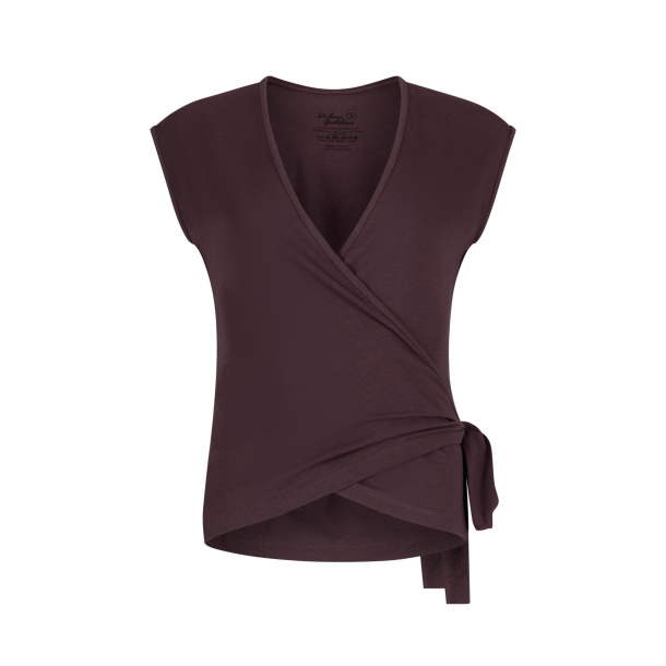 Aurora Wrap Top - Berry