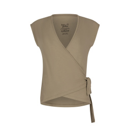 Aurora Wrap Top -Fern