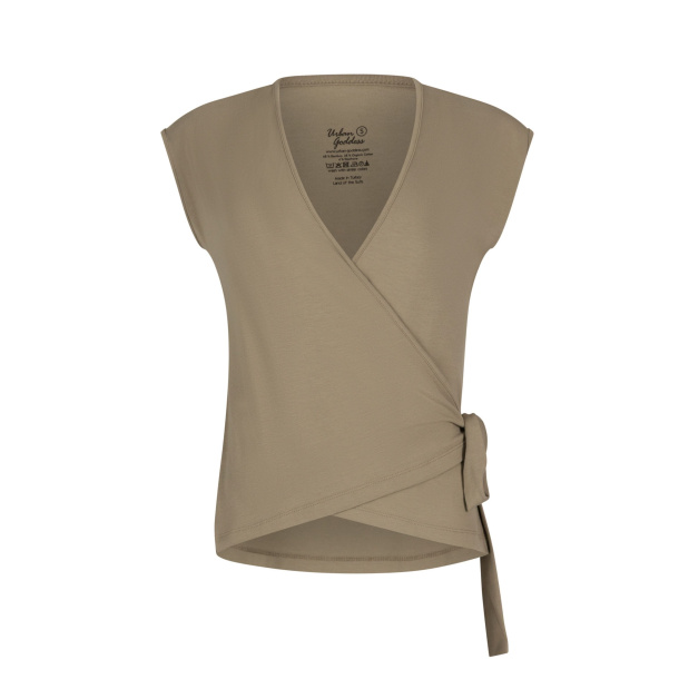 Aurora Wrap Top -Fern