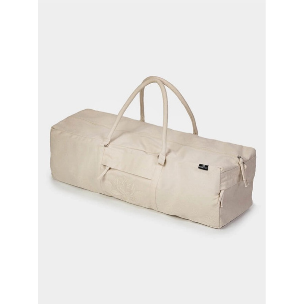 Yogakit Bag Lotus - kologisk bomull, natur