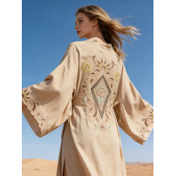 Flowing Kimono - Beige 
