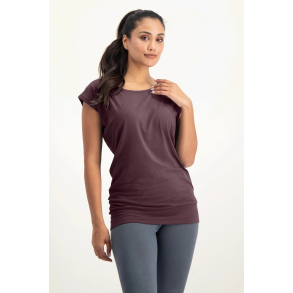 Asana Tee - Berry 
