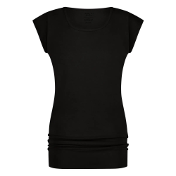 Asana Tee - Onyx Black