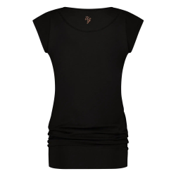 Asana Tee - Onyx Black