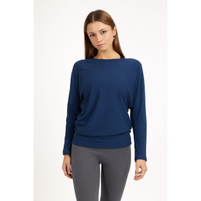 Budhi Longsleeve Yoga Shirt - Midnight