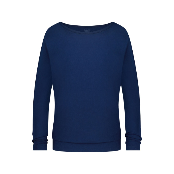Budhi Longsleeve Yoga Shirt - Midnight