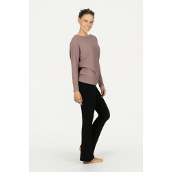 Budhi Longsleeve Yoga Shirt - Fireclay