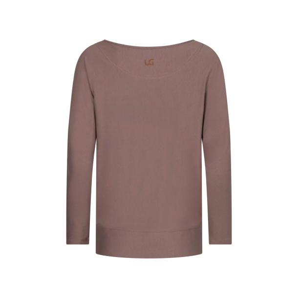 Budhi Longsleeve Yoga Shirt - Fireclay