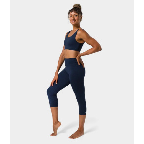 Manduka Dhara Capri Yogatights - Midnight 