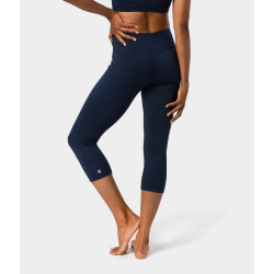 Manduka Dhara Capri Yogatights - Midnight 