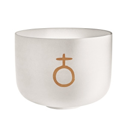 Meinl Sonic Energy Planetary Tuned Crystal Singing Bowl 12", Eart Year/ Om