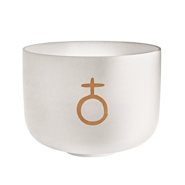 Meinl Sonic Energy Planetary Tuned Crystal Singing Bowl 12", Eart Year/ Om