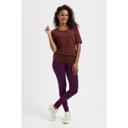 Kami Yoga Tee - Maroon 