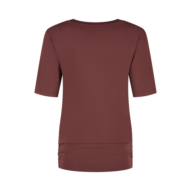 Kami Yoga Tee - Maroon 