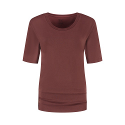 Kami Yoga Tee - Maroon 