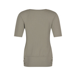 Kami Yoga Tee - Smokey Quartz