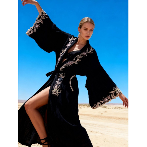 Flowing Kimono - Black 