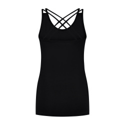 Lyrais Tank Top - Onyx Black 