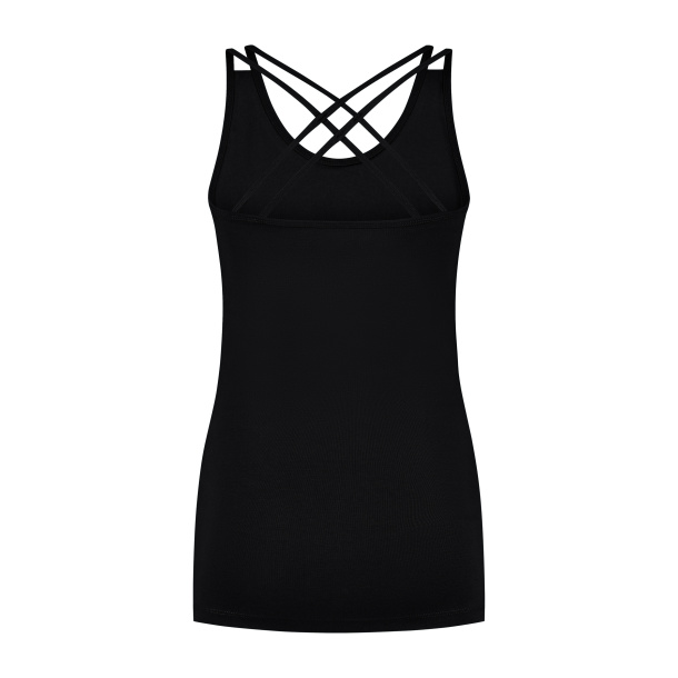 Lyrais Tank Top - Onyx Black 