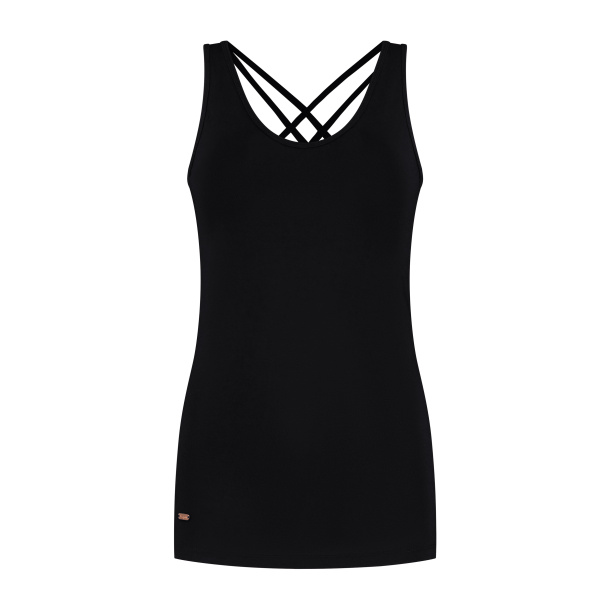 Lyrais Tank Top - Onyx Black 