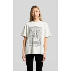 Medicine Woman T-shirt - Faded Bone