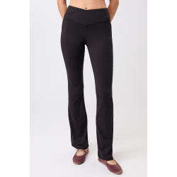 Flared Yoga Pants - Black