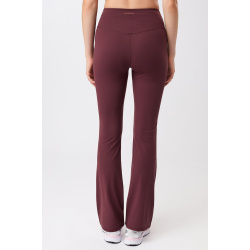 Flared Pants - Ruby