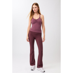 Flared Pants - Ruby