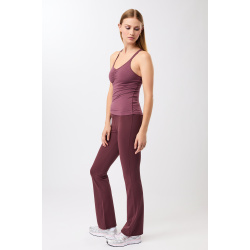 Flared Pants - Ruby