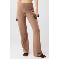 Yogabukse Wide Leg - Espresso
