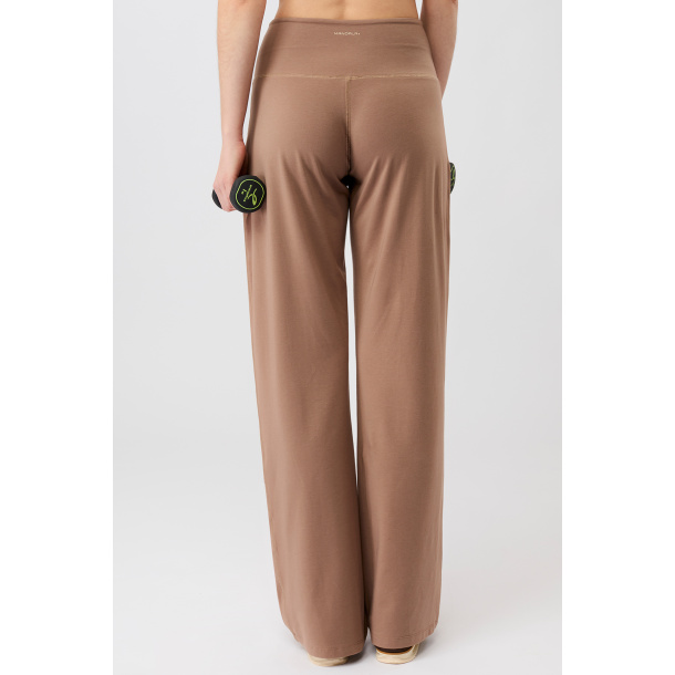 Yogabukse Wide Leg - Espresso