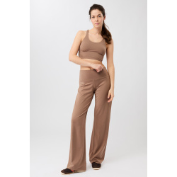 Yogabukse Wide Leg - Espresso