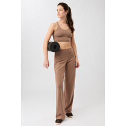 Yogabukse Wide Leg - Espresso