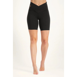 Sati Yoga Biker Shorts - Onyx Black, str S