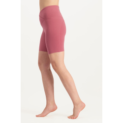 Sati Yoga Biker Shorts - Hibiscus